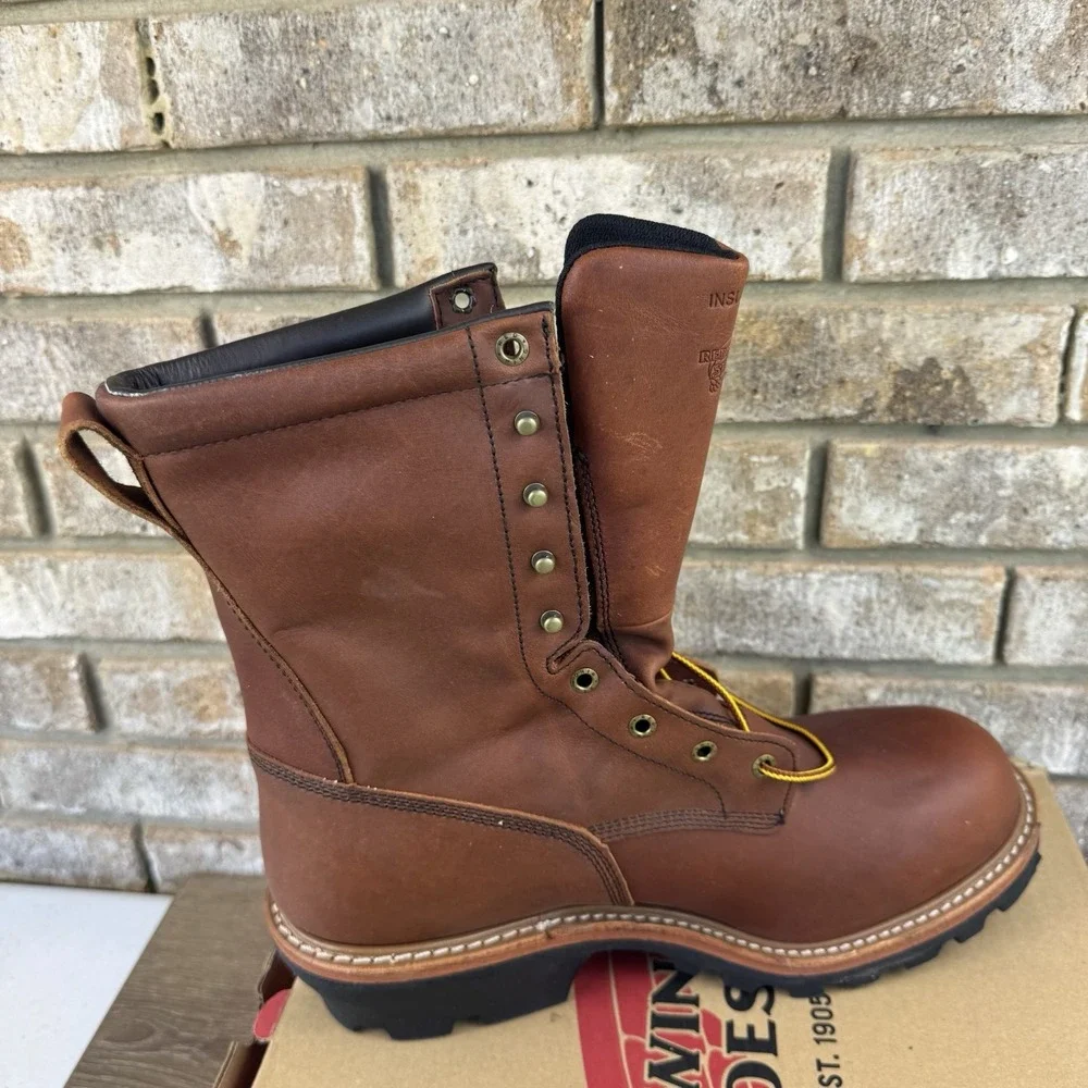Red Wing Loggermax Sz 13D Waterproof 9